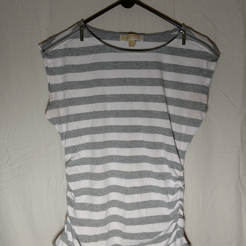 Michael Kors Grey & White Shirt